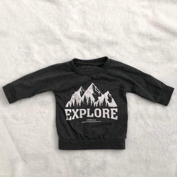 Emily and Oliver Other - Explore shirt sz 0-3M